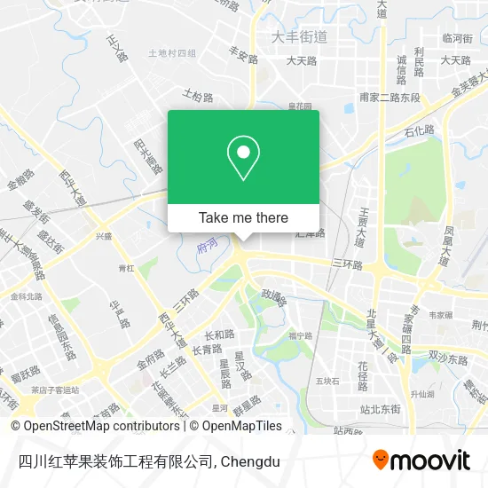 四川红苹果装饰工程有限公司 map