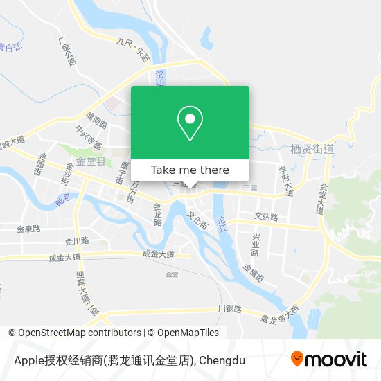 Apple授权经销商(腾龙通讯金堂店) map