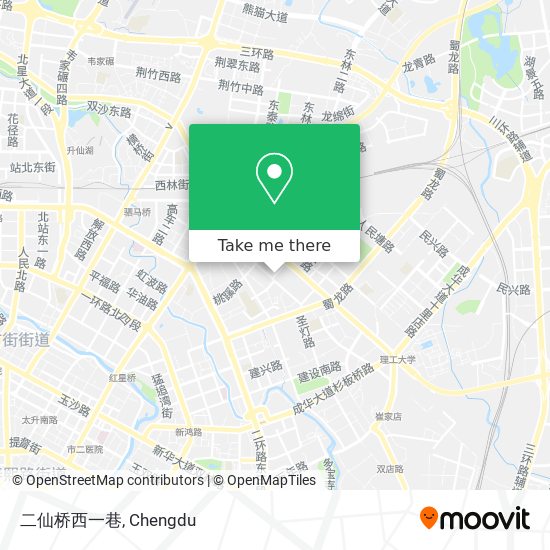 二仙桥西一巷 map