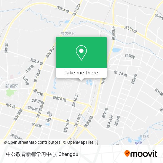 中公教育新都学习中心 map