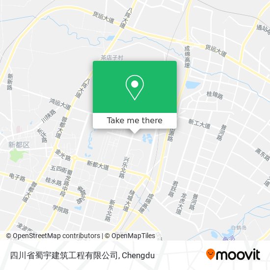 四川省蜀宇建筑工程有限公司 map