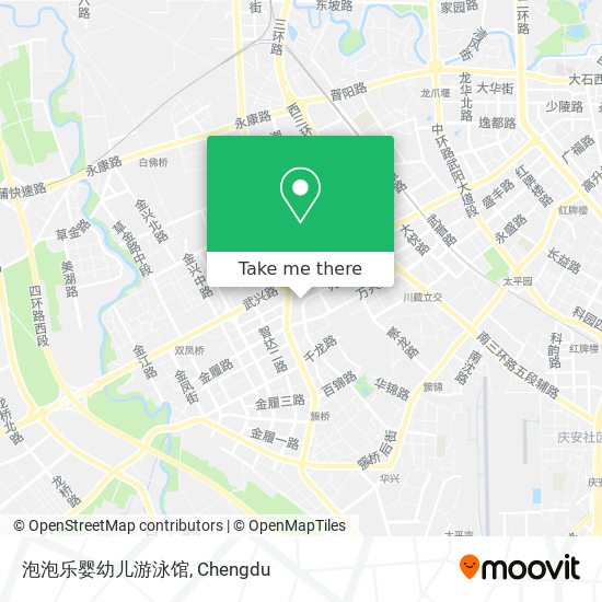 泡泡乐婴幼儿游泳馆 map