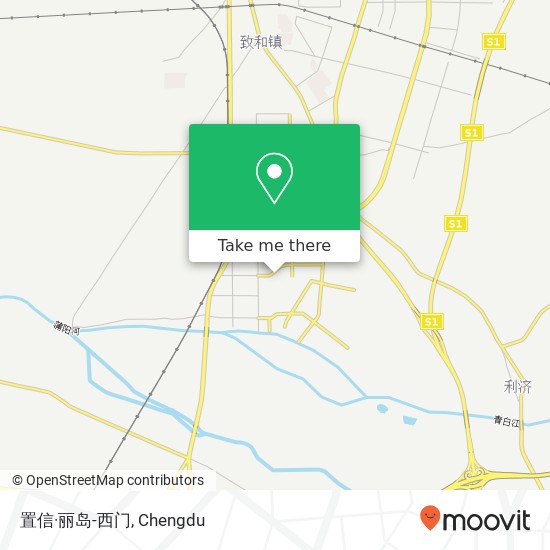 置信·丽岛-西门 map