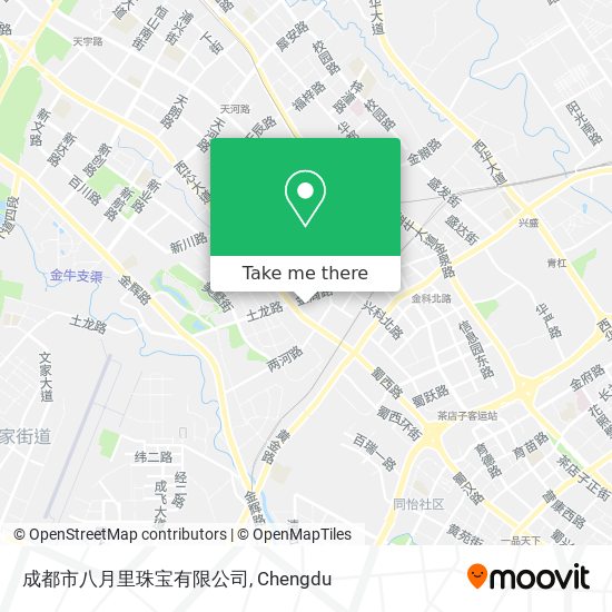成都市八月里珠宝有限公司 map