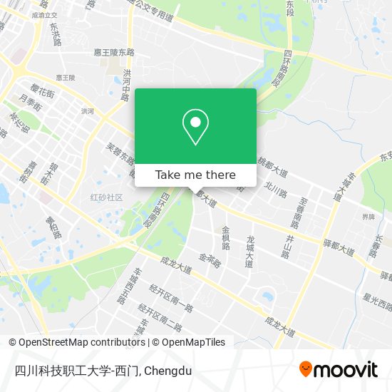 四川科技职工大学-西门 map