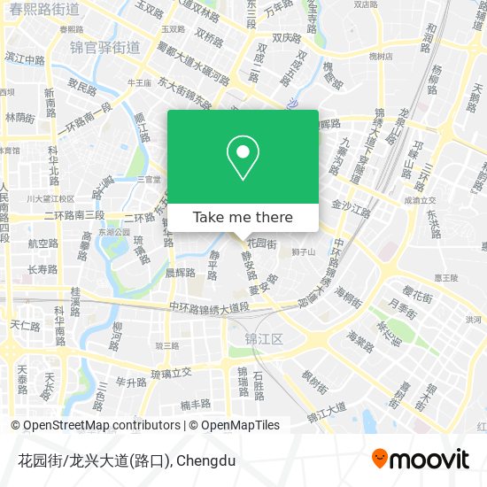 花园街/龙兴大道(路口) map