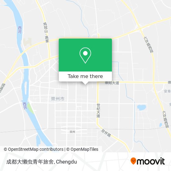 成都大懒虫青年旅舍 map