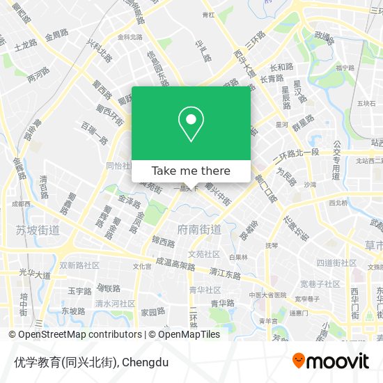 优学教育(同兴北街) map