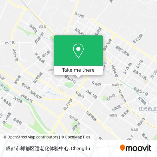 成都市郫都区适老化体验中心 map