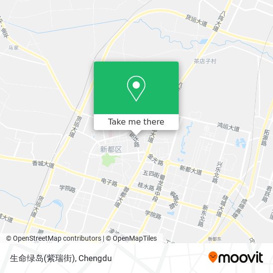 生命绿岛(紫瑞街) map