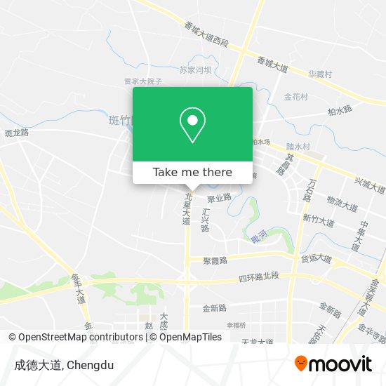 成德大道 map