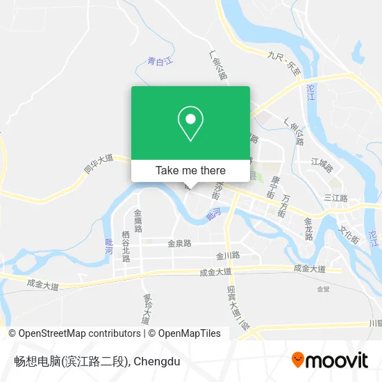 畅想电脑(滨江路二段) map