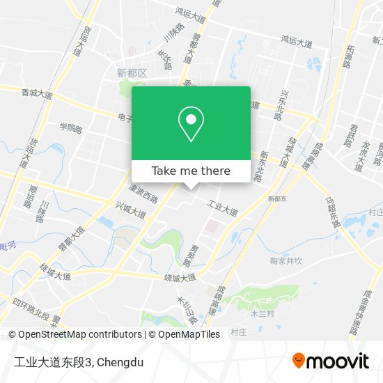 工业大道东段3 map