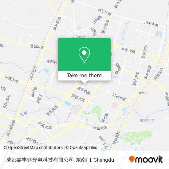 成都鑫丰达光电科技有限公司-东南门 map