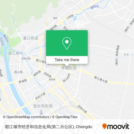 都江堰市经济和信息化局(第二办公区) map