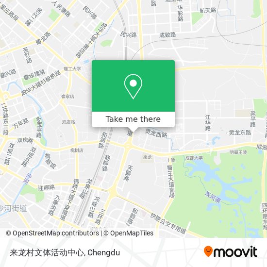 来龙村文体活动中心 map