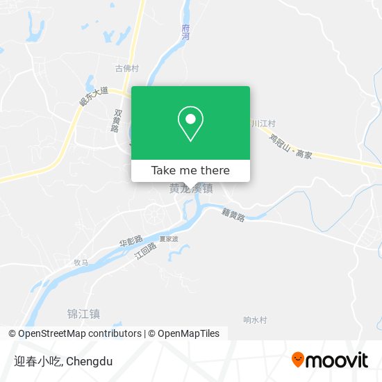 迎春小吃 map