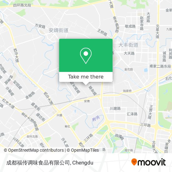 成都福传调味食品有限公司 map