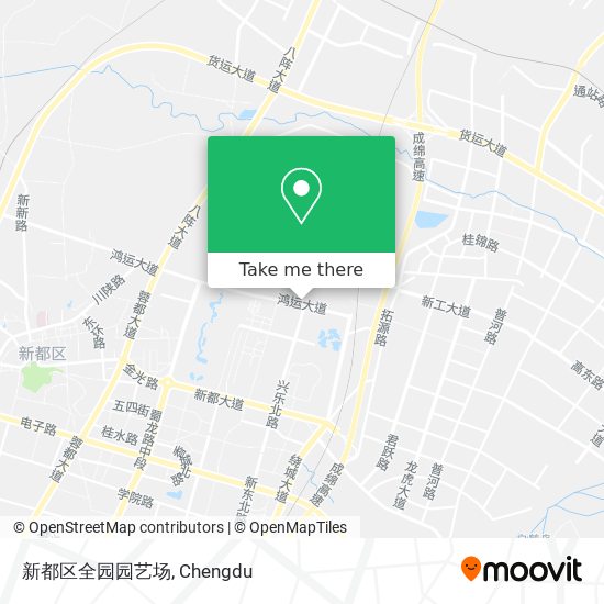 新都区全园园艺场 map