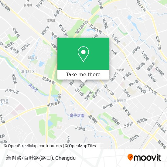 新创路/百叶路(路口) map