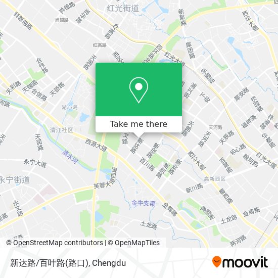 新达路/百叶路(路口) map
