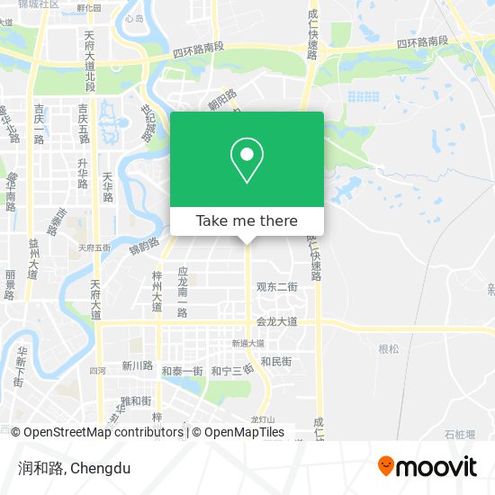 润和路 map