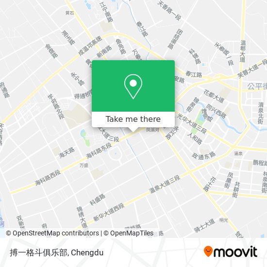 搏一格斗俱乐部 map