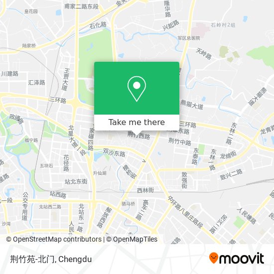 荆竹苑-北门 map