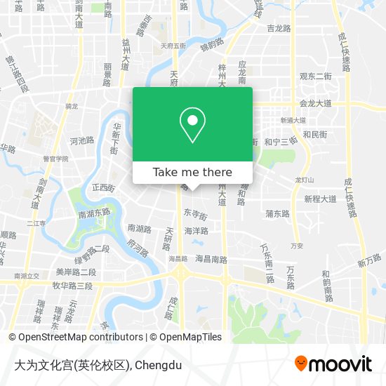 大为文化宫(英伦校区) map