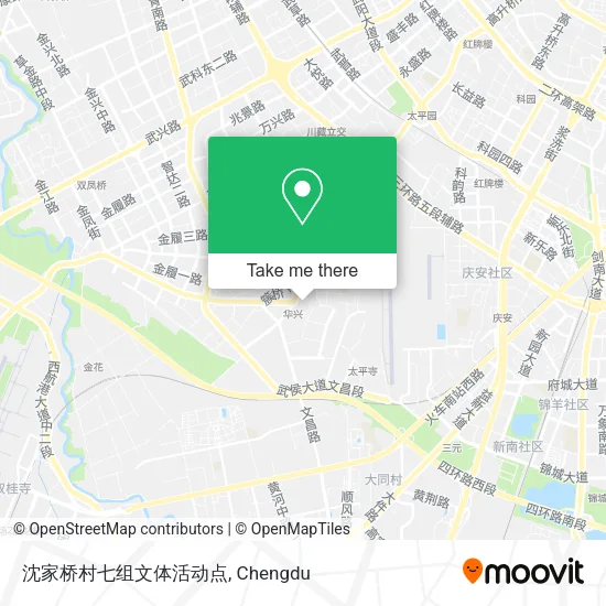 沈家桥村七组文体活动点 map