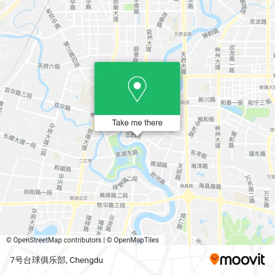 7号台球俱乐部 map