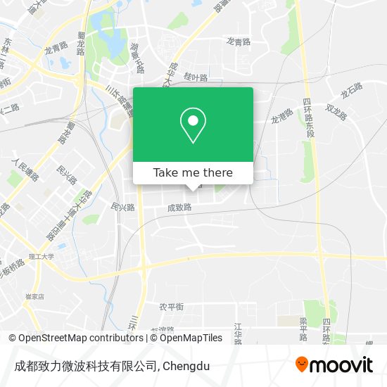 成都致力微波科技有限公司 map