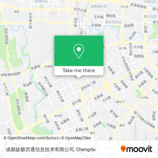 成都旋极历通信息技术有限公司 map