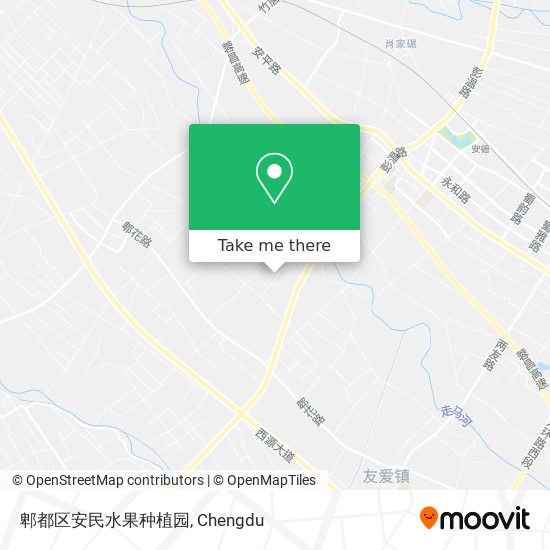 郫都区安民水果种植园 map