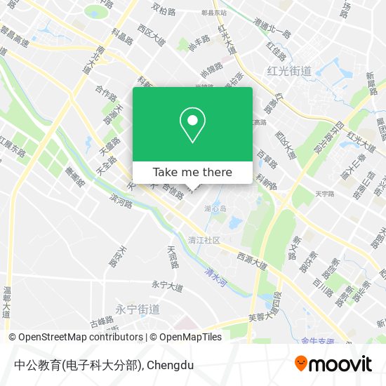 中公教育(电子科大分部) map