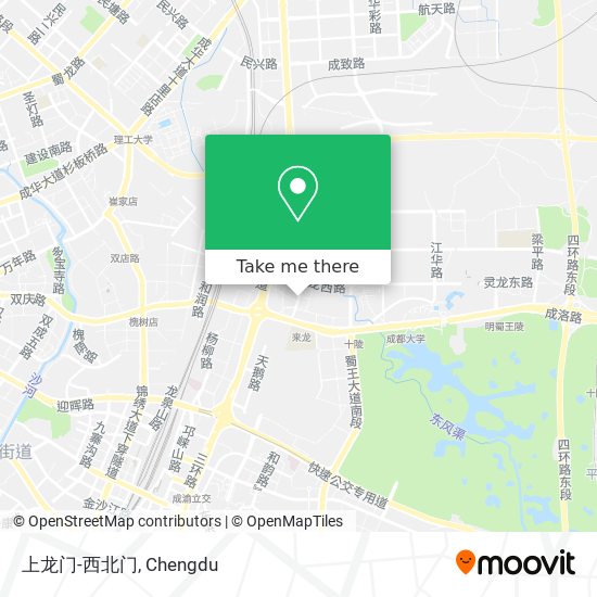 上龙门-西北门 map