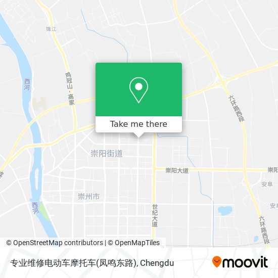 专业维修电动车摩托车(凤鸣东路) map