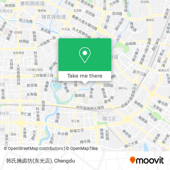 韩氏腌卤坊(东光店) map