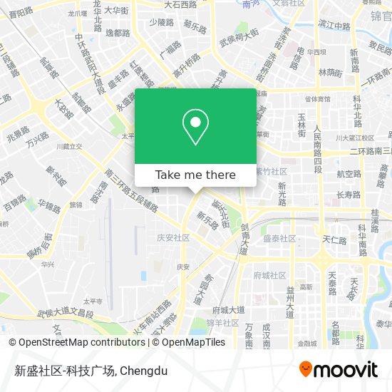 新盛社区-科技广场 map