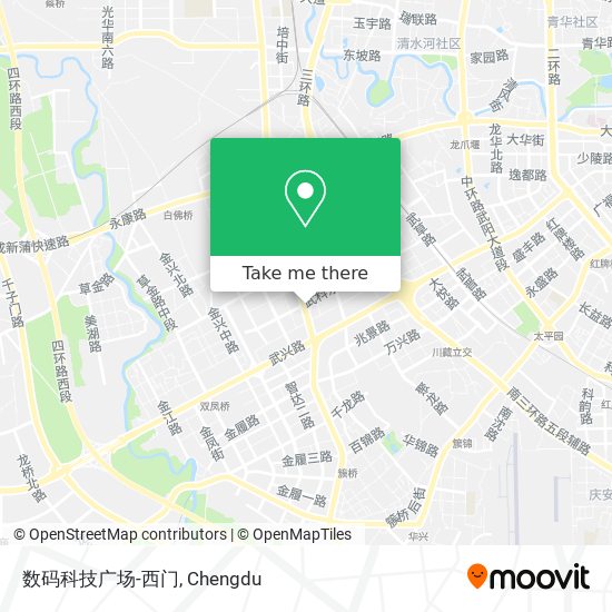 数码科技广场-西门 map