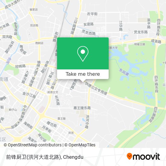 前锋厨卫(洪河大道北路) map