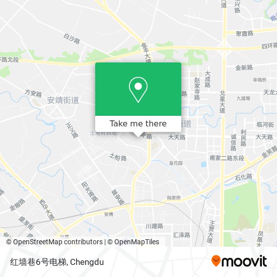 红墙巷6号电梯 map