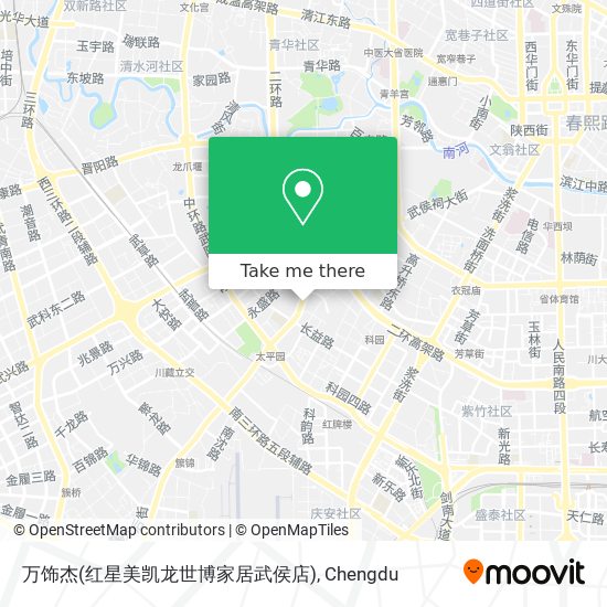 万饰杰(红星美凯龙世博家居武侯店) map