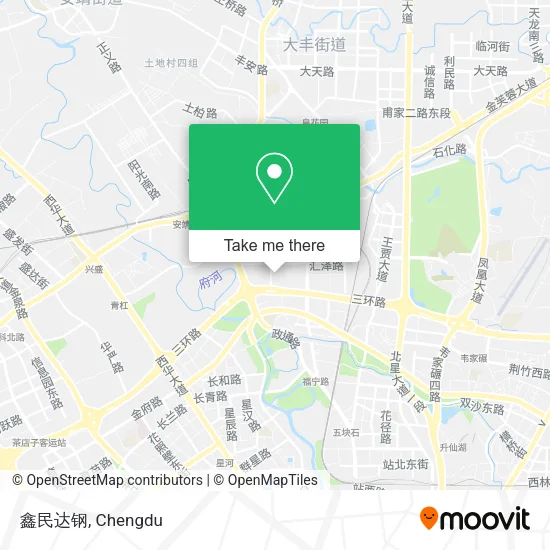 鑫民达钢 map