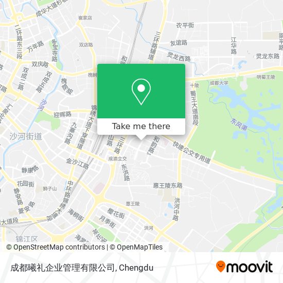 成都曦礼企业管理有限公司 map