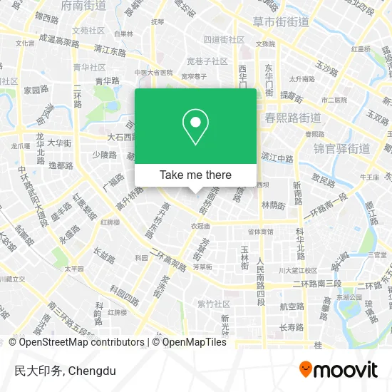 民大印务 map