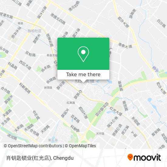 肖钥匙锁业(红光店) map