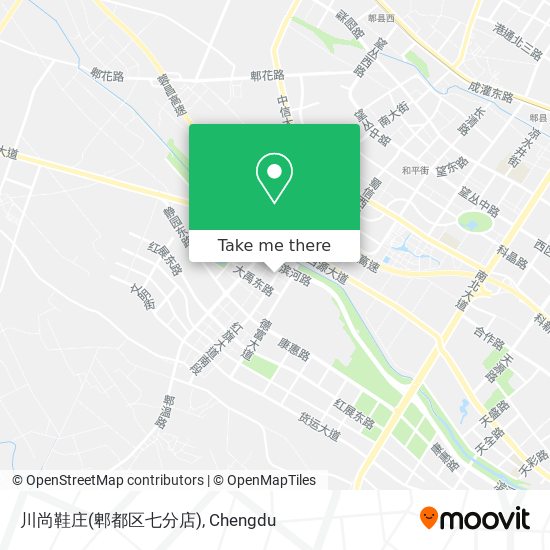 川尚鞋庄(郫都区七分店) map