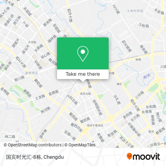 国宾时光汇-8栋 map