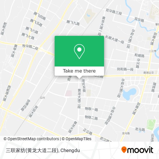 三联家纺(黄龙大道二段) map